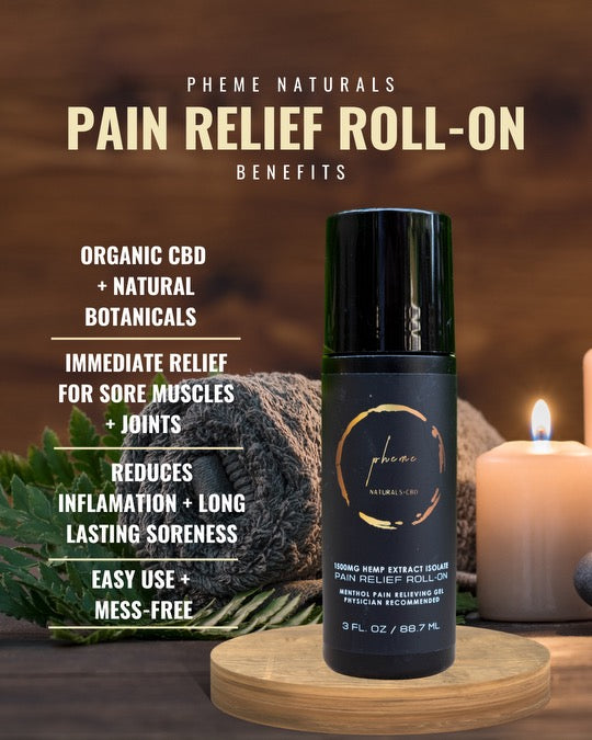  Benefits of Pheme Naturals Pain Relief Roll On Gel