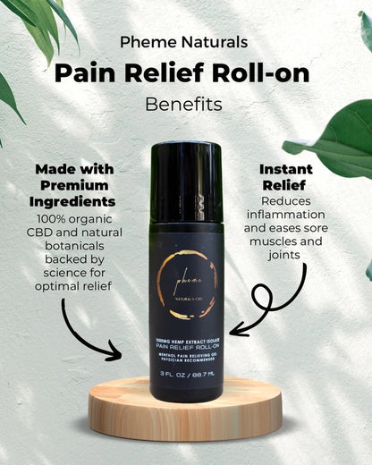 Pheme Naturals Pain Relief Roll On Gel